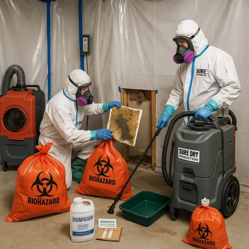 Contaminated Water Handling Protocols process in Abram, TX